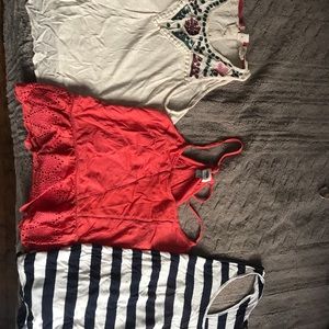 3 tank tops